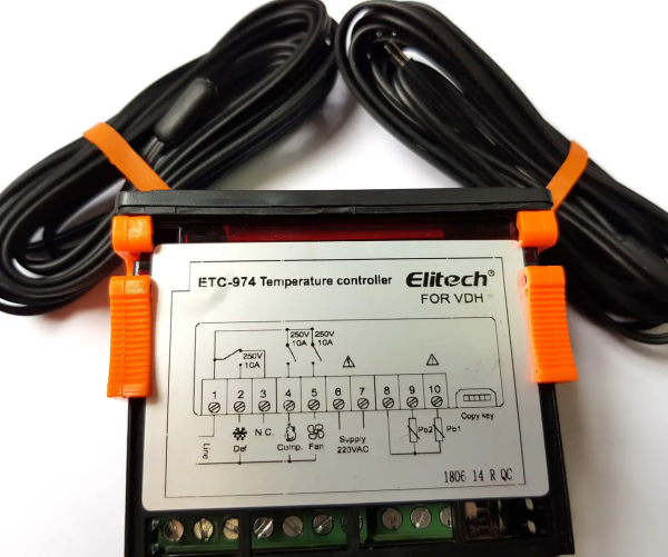 Контроллер ELITECH EТС 974 (двухдатчиковый)