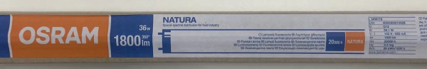 Лампа для мясных витрин Osram T8 Natura L36W/76 G13 (1200мм)