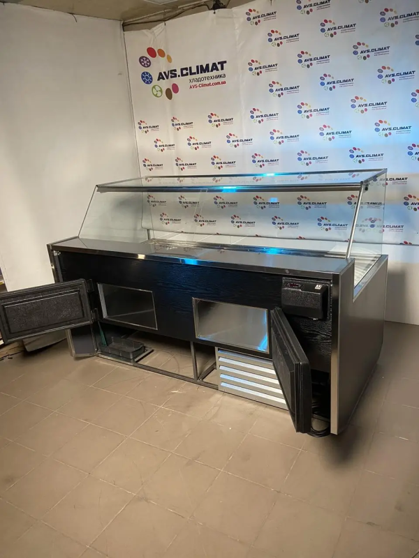 Холодильна вітрина AVS OPTIMUM CUBE SL 1,2 м (-2…+8°C)